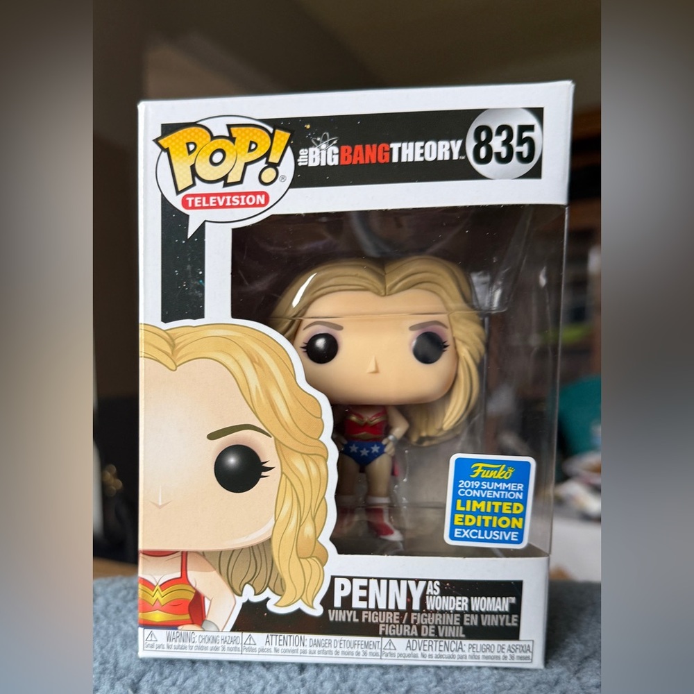 Funko Pop! The Big Bang Theory - Penny as Wonder #835 - 2019 Limited Edition